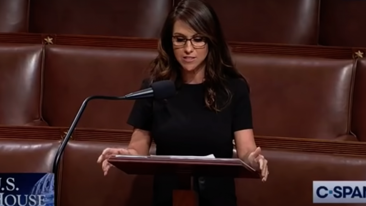 Boebert on House Floor