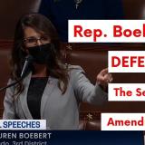 Rep. Boebert Defends the Second Amendment